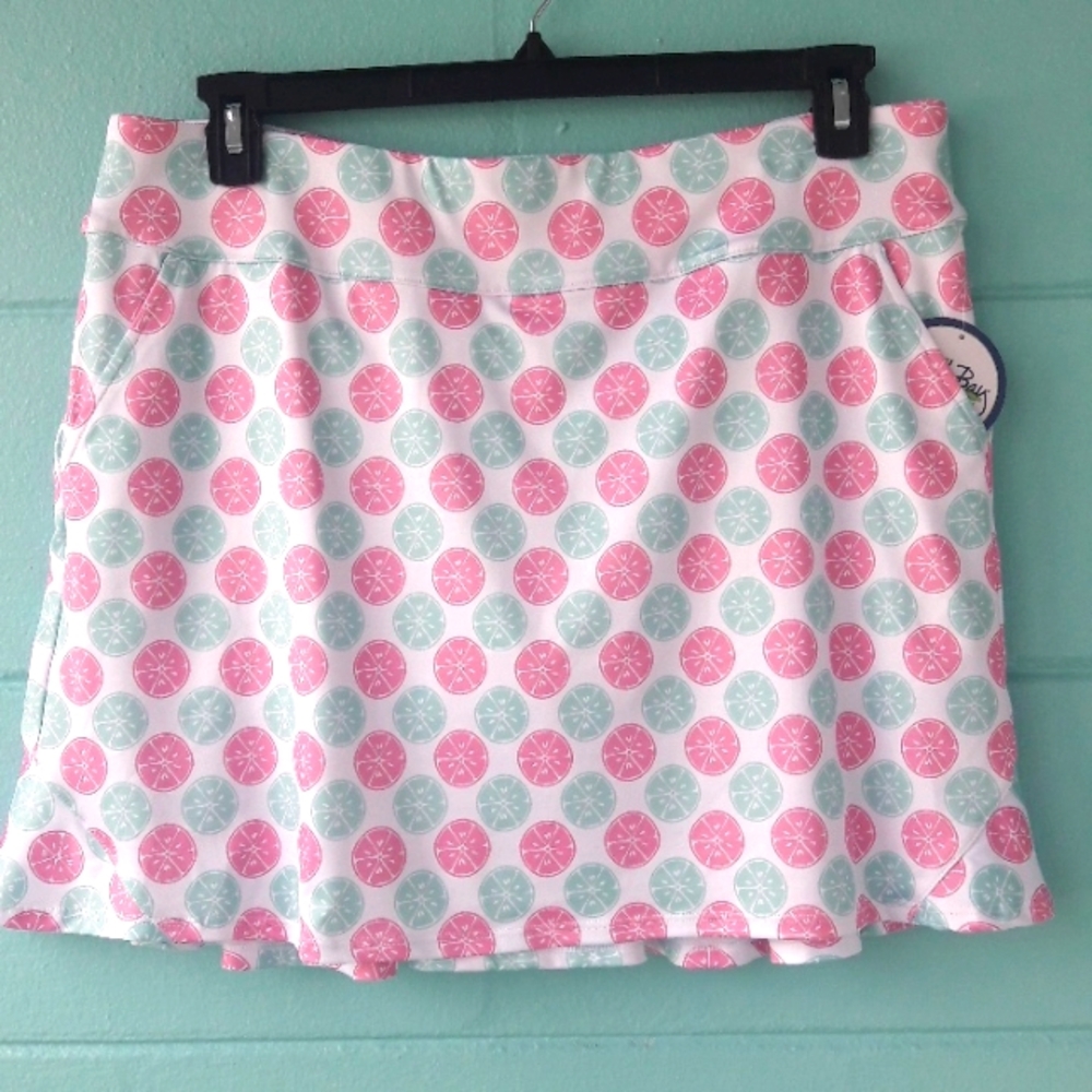 NWT "Coral Bay" Golf Skort Size Large Petite